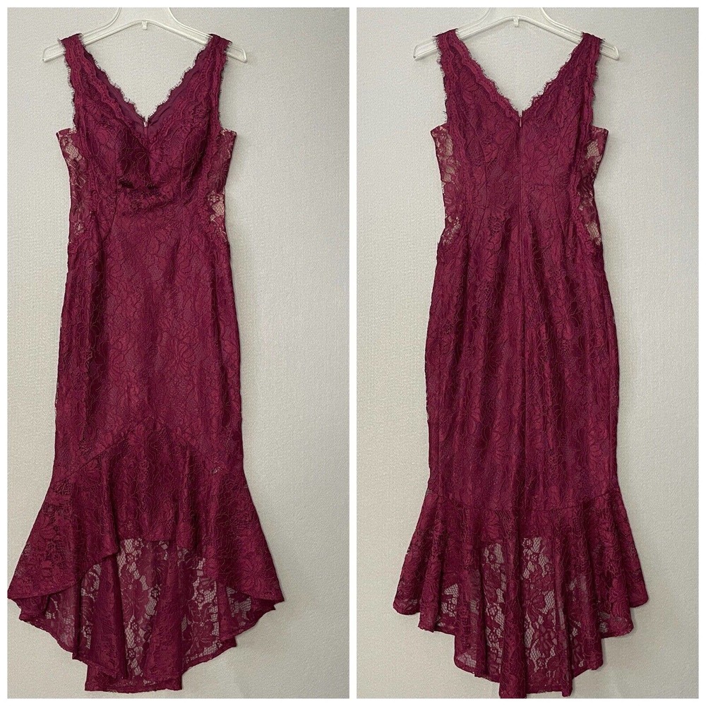 Bebe Lace Mermaid Dress